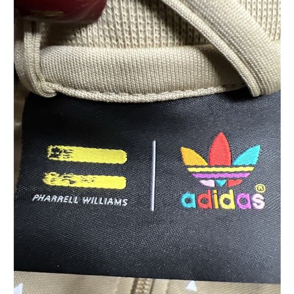 Adidas x Pharrell Williams Hu Hiking RareTracksuit 2pc Beige White READ Please - Picture 10 of 13